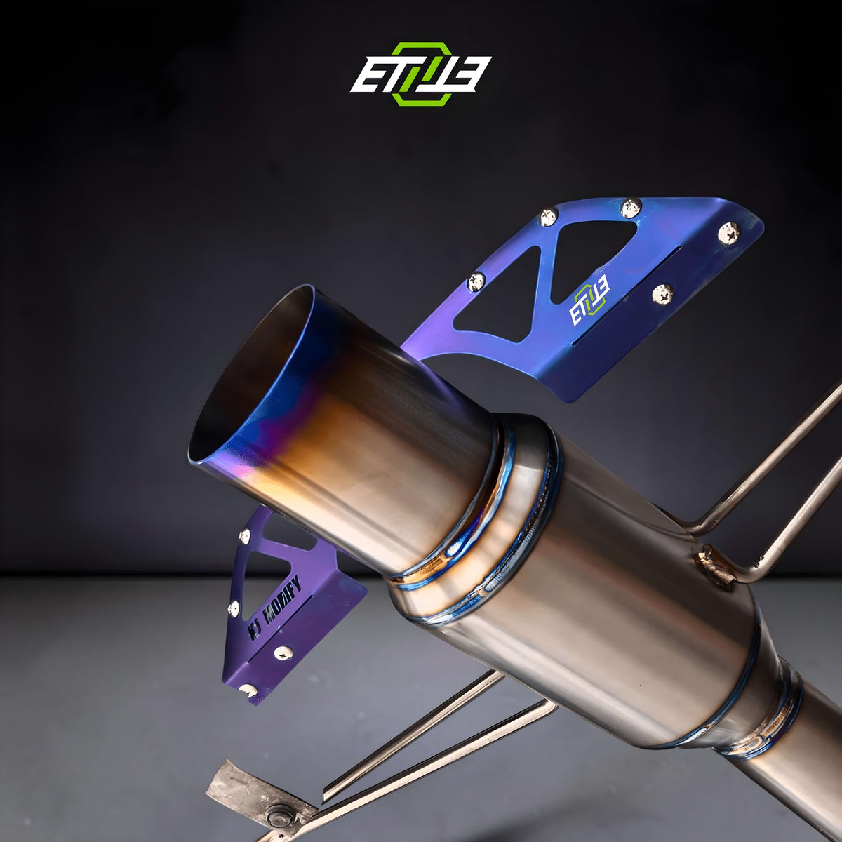 ETi Titanium Full Exhaust FK Civic
