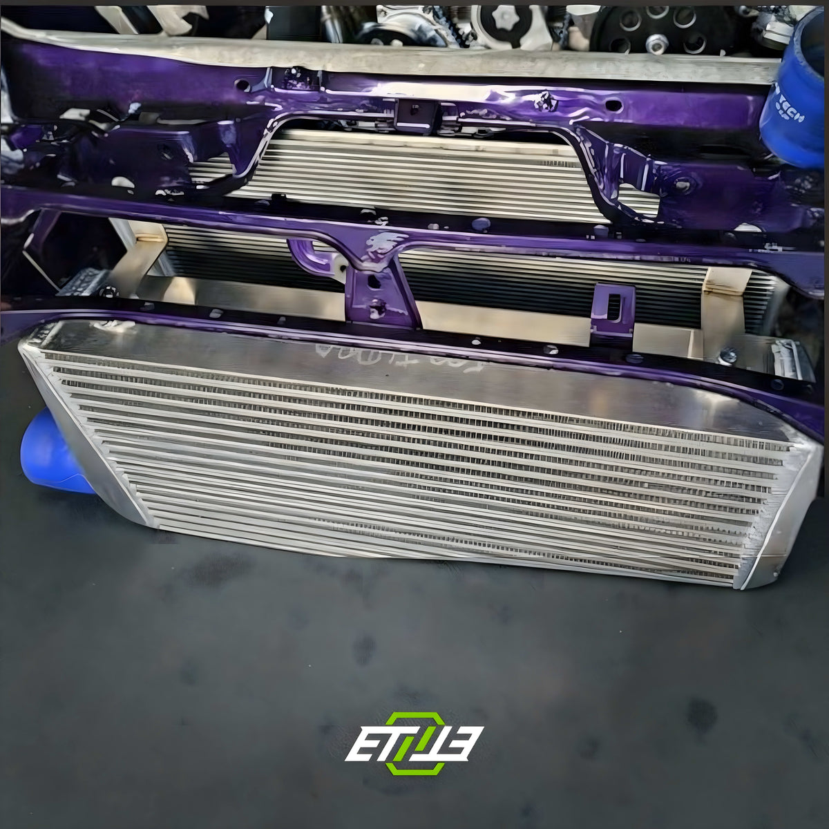 ETi Toyota Supra MK4 48mm Aluminum Performance Radiator