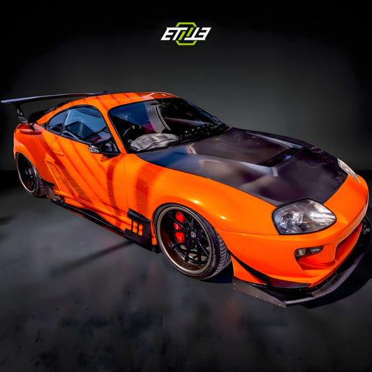 ETi Toyota Supra MKIV Ridox Style Widebody Kit