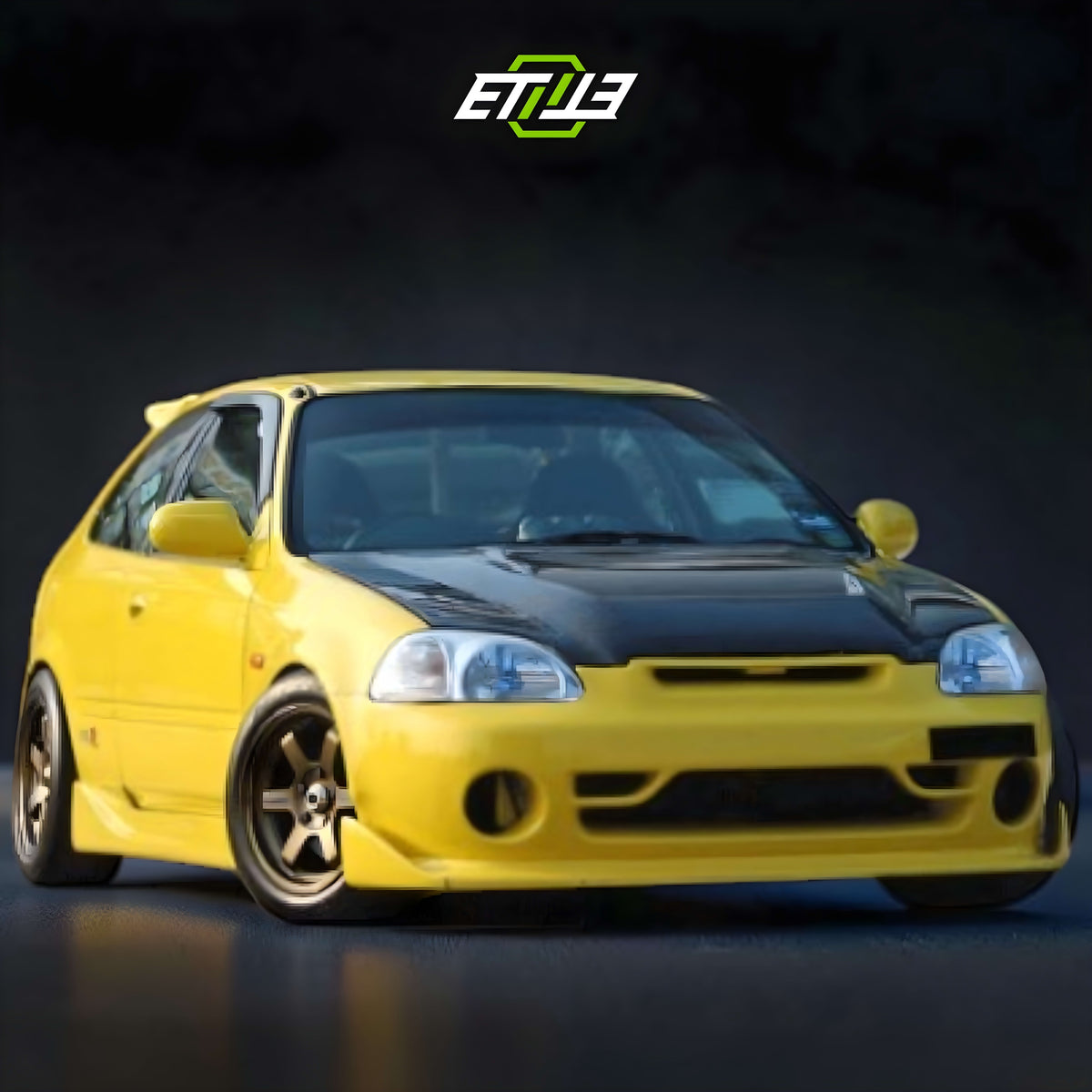 Honda Civic EK Big Eye 96 (4-Door) Mugen Style Body Kit