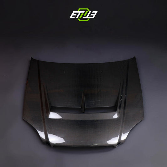 Honda Civic EK J's Racing Style Hood | Shopifydevstudio