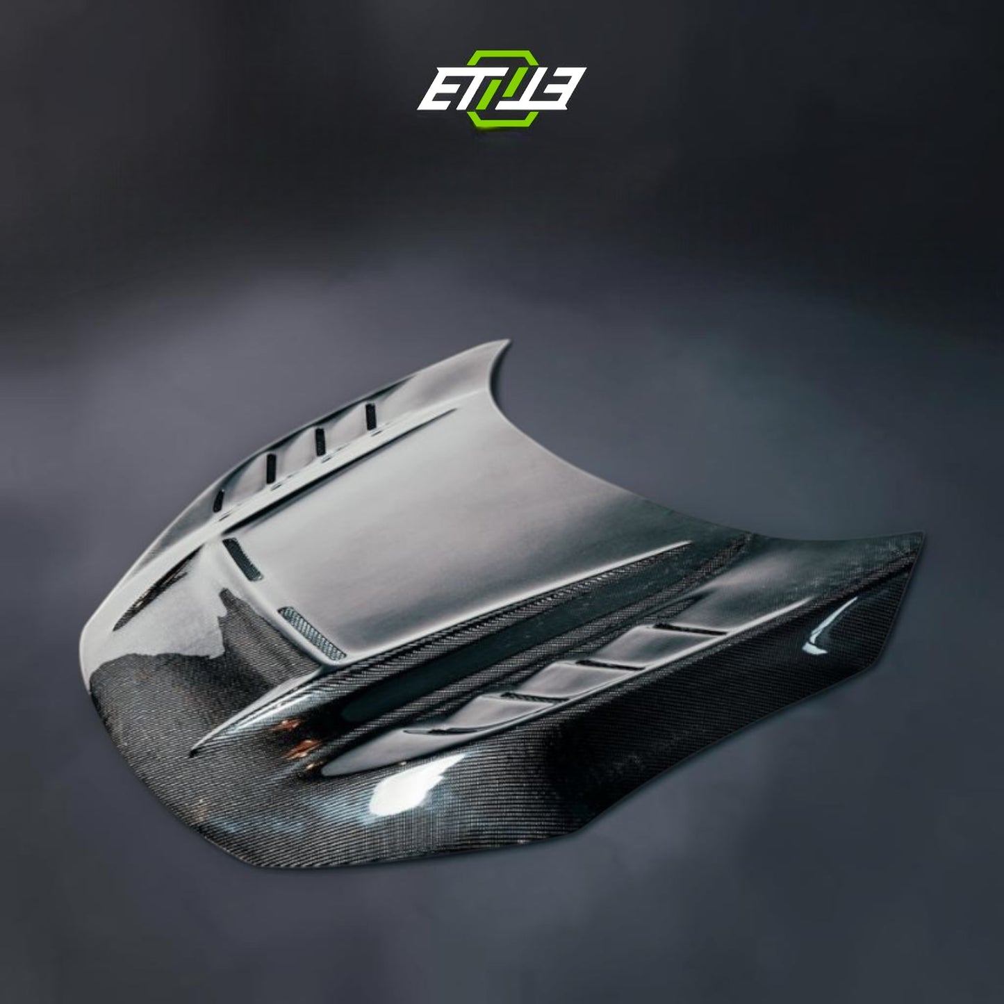 Honda Civic FK Batman Vented Style Hood | Shopifydevstudio