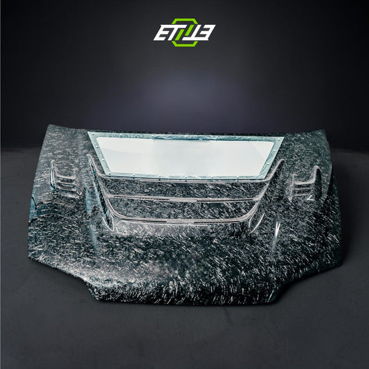 Honda EG Mod X Hybrid Style Carbon Fiber Hood | Shopifydevstudio