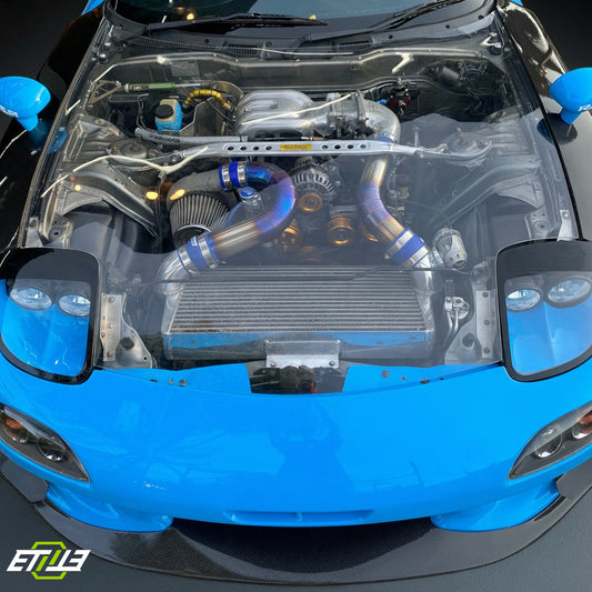 Mazda RX-7 FD3S Lexan OEM-Style Hood - 2