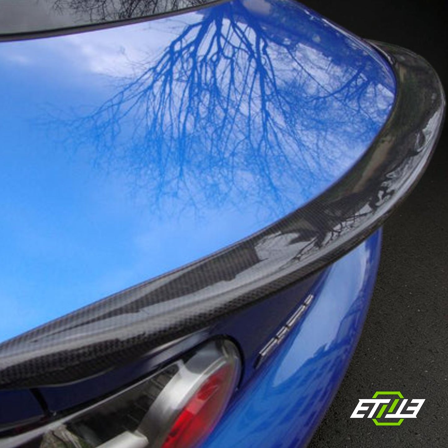 Mazda RX-8 Rear Trunk Lip Spoiler | SKU: RX8-CF-7 | ID: 10627885400345 | Shopifydevstudio