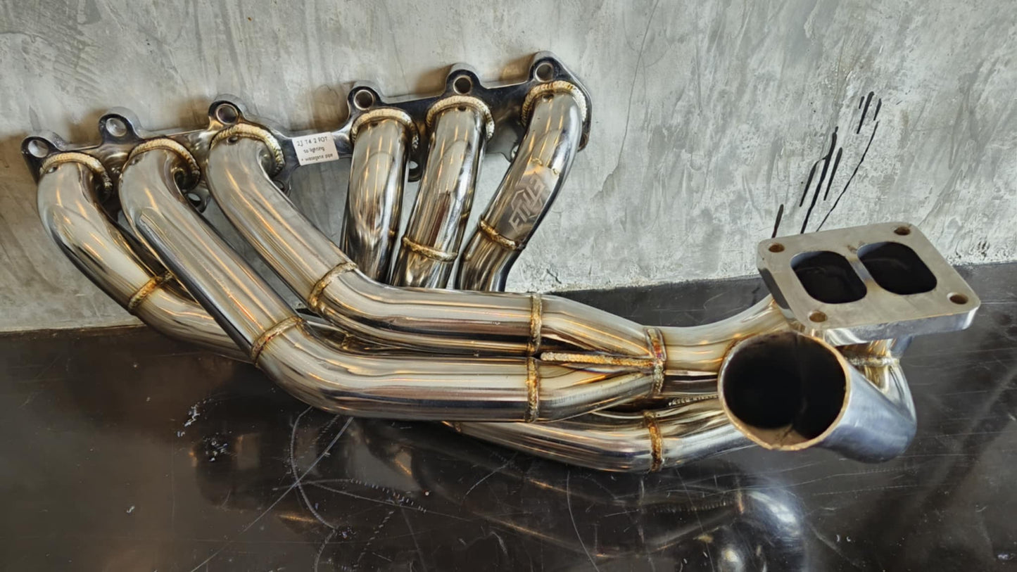 ETi 2jz GTE Long Runner Turbo Manifold