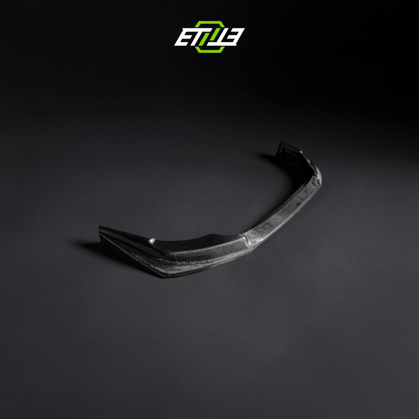 Mitsubishi Lancer Evolution X Carbon Fiber Front Bumper Lip - Elite Ti Premium Asset