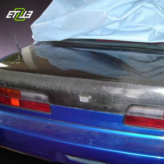 Nissan 200SX OEM Style Carbon Fiber Trunk | SKU: ETI-TN00645-CF | ID: 10658251669785 | Shopifydevstudio