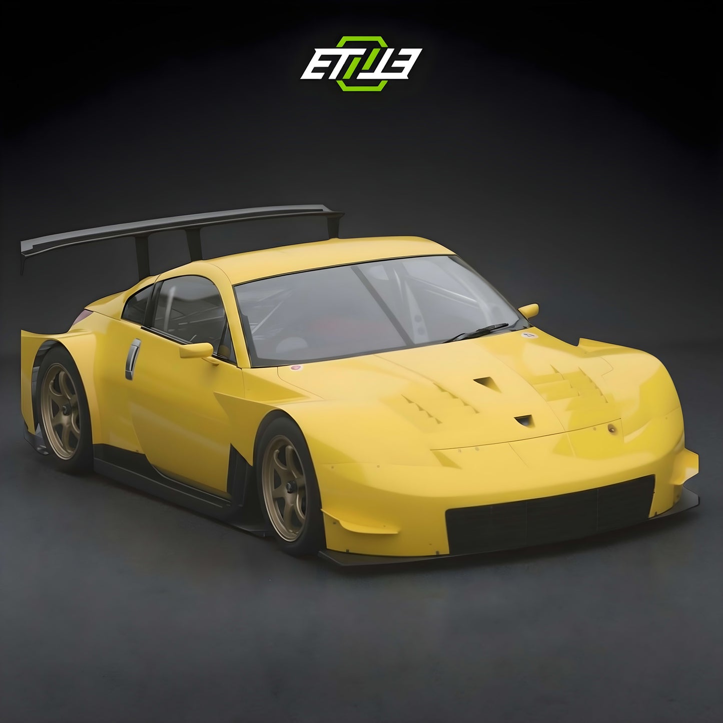 Nissan 350Z MC Calsonic Style Carbon Fiber Hood