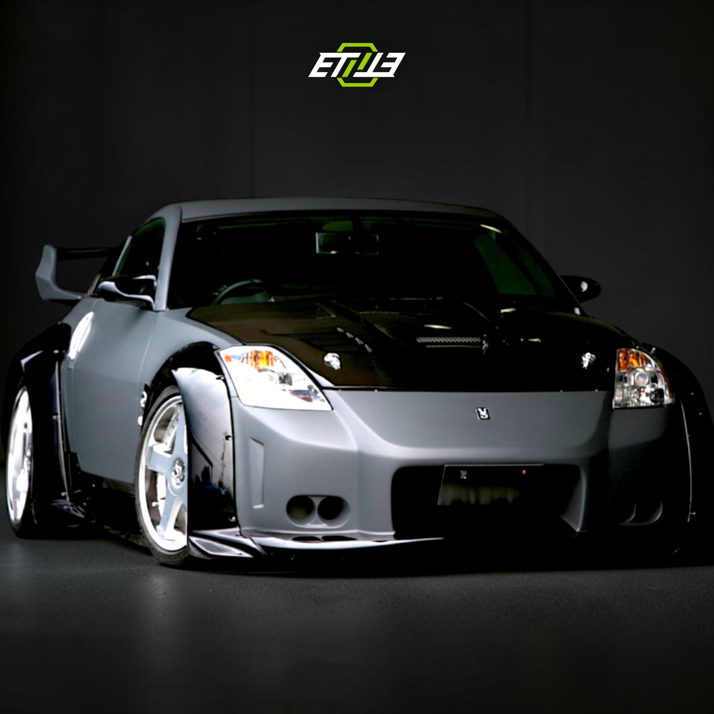 Nissan 350Z Veilside Style skirt kit 6pcs Body Kit | SKU: ETI-NISSAN-350-KIT-FRP | ID: 10658254487833 | Shopifydevstudio