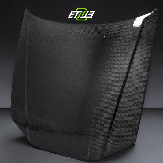 Nissan R34 GTR OEM Style Carbon Fiber Hood | SKU: ETI-HN00075-CF | ID: 10658249965849 | Shopifydevstudio