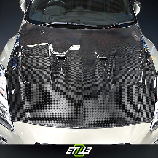 Nissan R35 08-15 Top Secret Style Carbon Fiber Hood