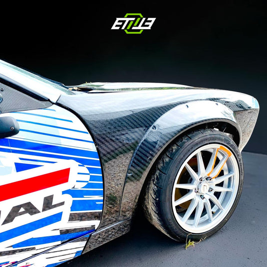 Nissan S14 Carbon Fiber Front Fender Rocket Bunny Style | SKU: UNKNOWN-SKU | ID: 10658239086873 | Shopifydevstudio