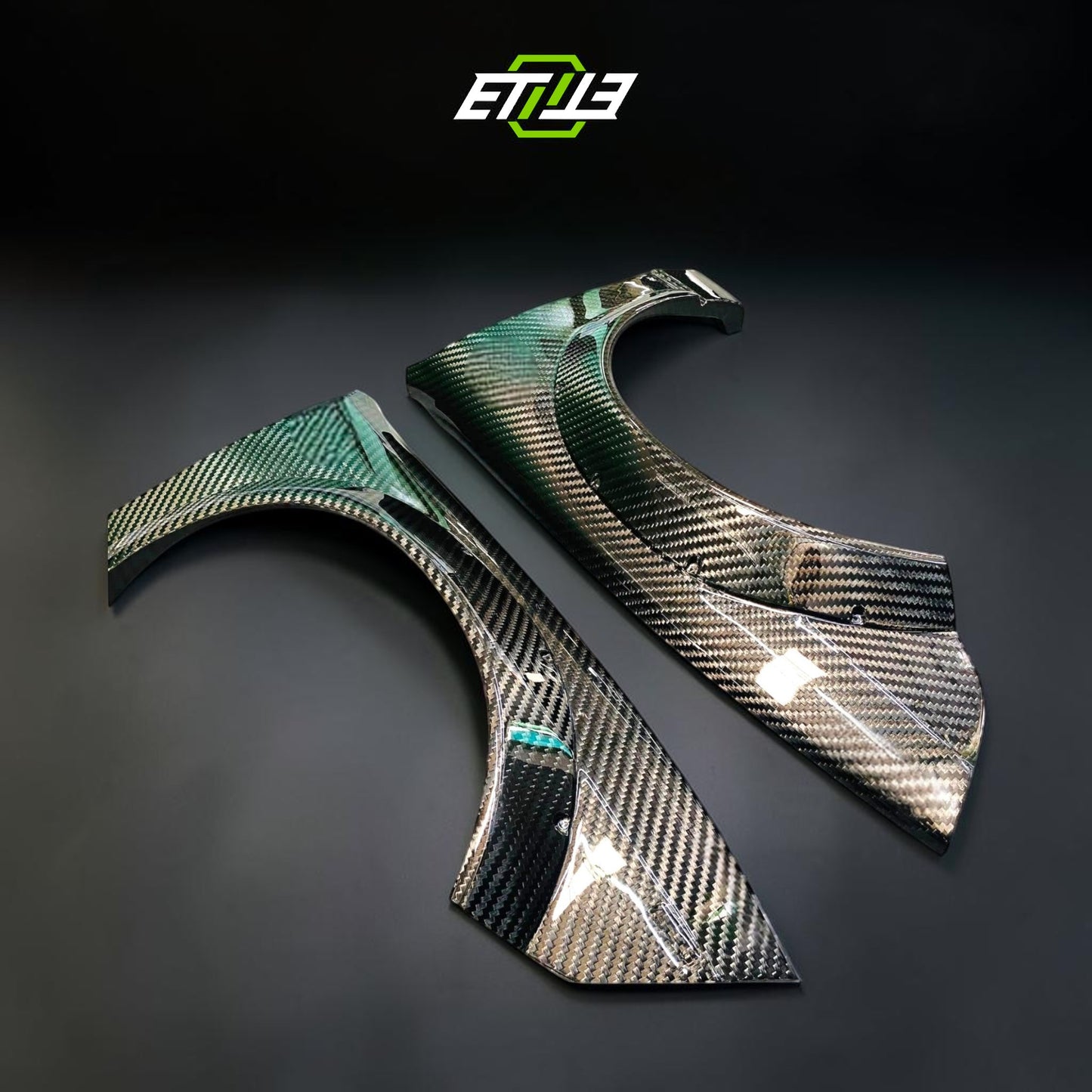 Nissan S14 Carbon Fiber Front Fender Rocket Bunny Style | SKU: UNKNOWN-SKU | ID: 10658239086873 | Shopifydevstudio