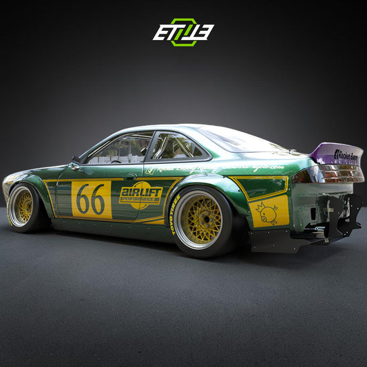Nissan S14 Rocket Bunny Style Kit | SKU: UNKNOWN-SKU | ID: 10658255470873 | Shopifydevstudio