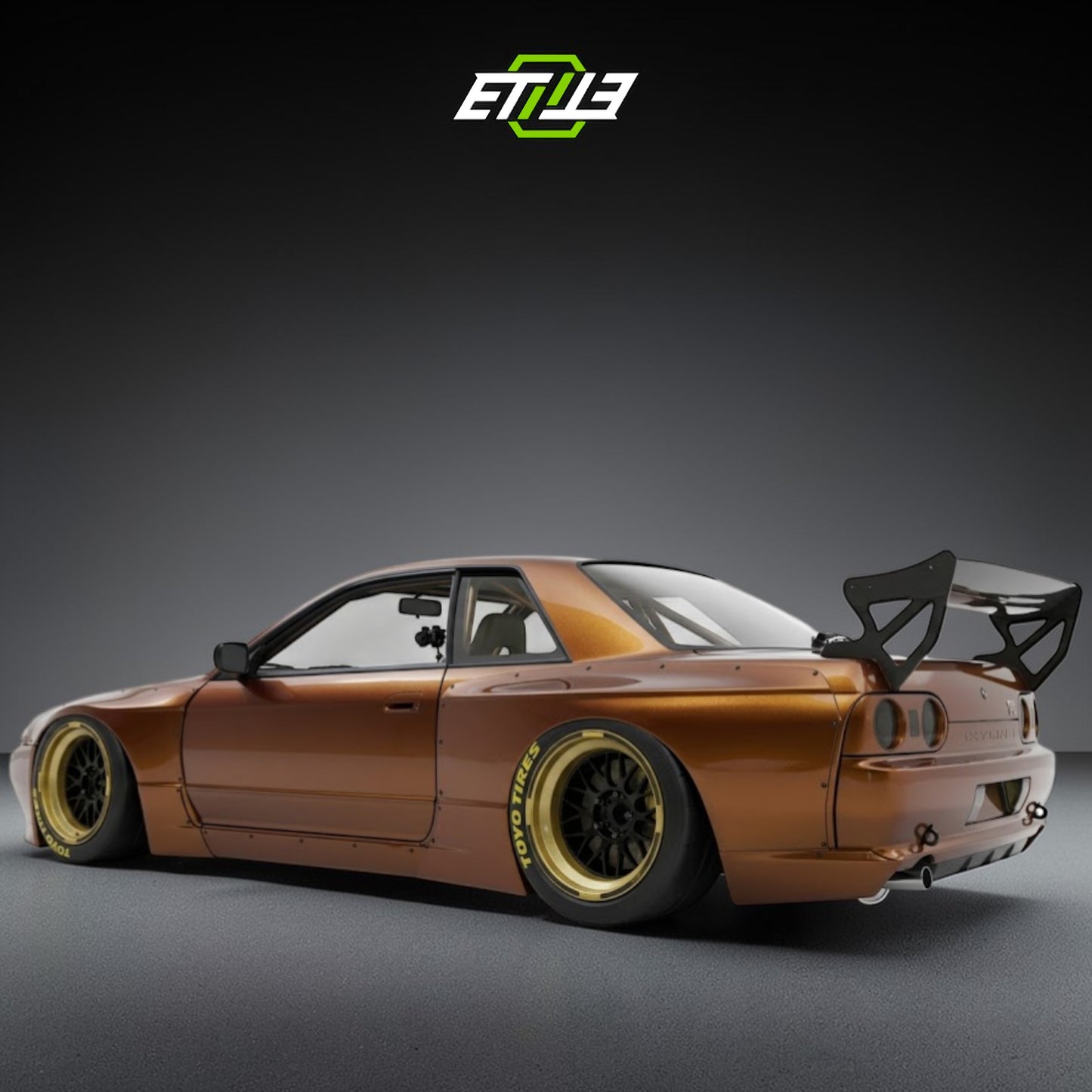 Nissan Skyline GTR R32 Pandem Style Race Car variant Body Kit - Photo 5