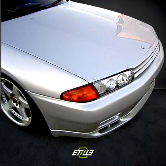 Nissan Skyline R32 GTR NS Full Carbon Fiber Bonnet/Hood Lip