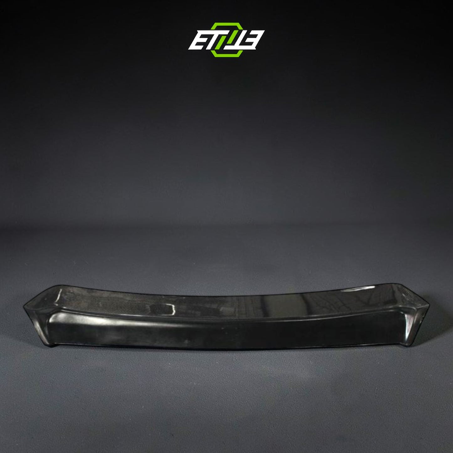 R32 DX roof spoiler — bespoke carbon, rear profile, ETi