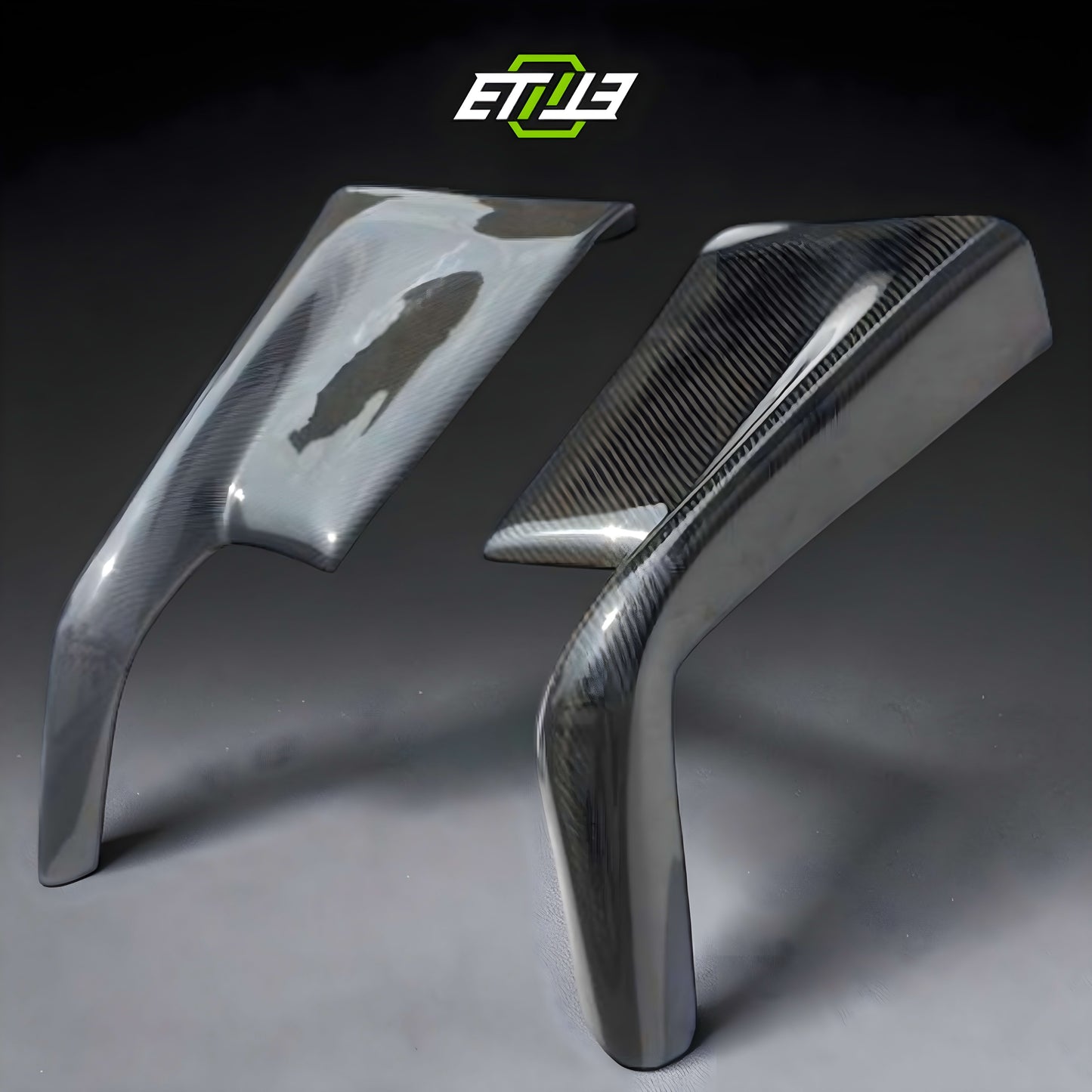 Nissan Skyline R32 GTS TS Style Carbon Fiber Rear Spats Add-On