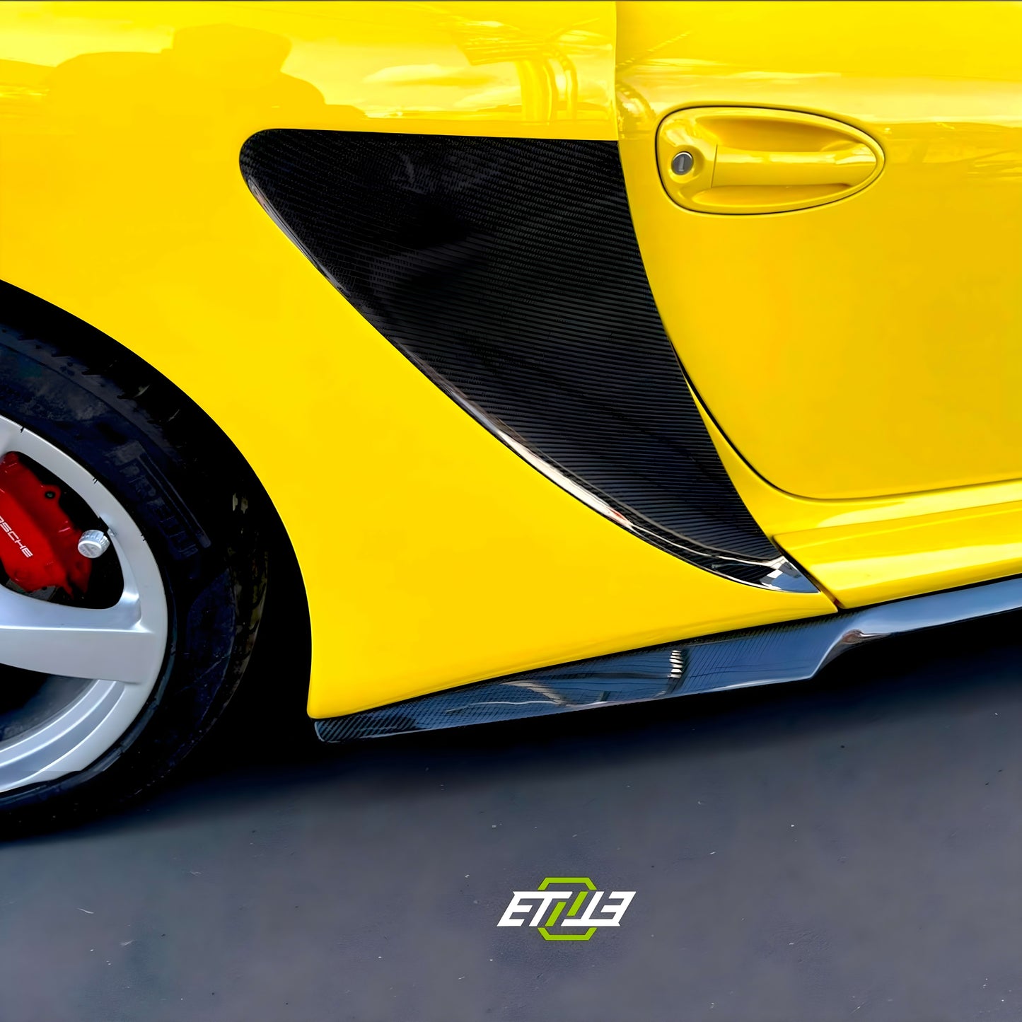 Porsche 986/987 Cayman TechArt Wide Body Sold As Kit Body Kit