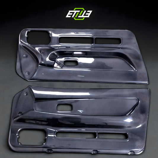 R32 Carbon Door Cards