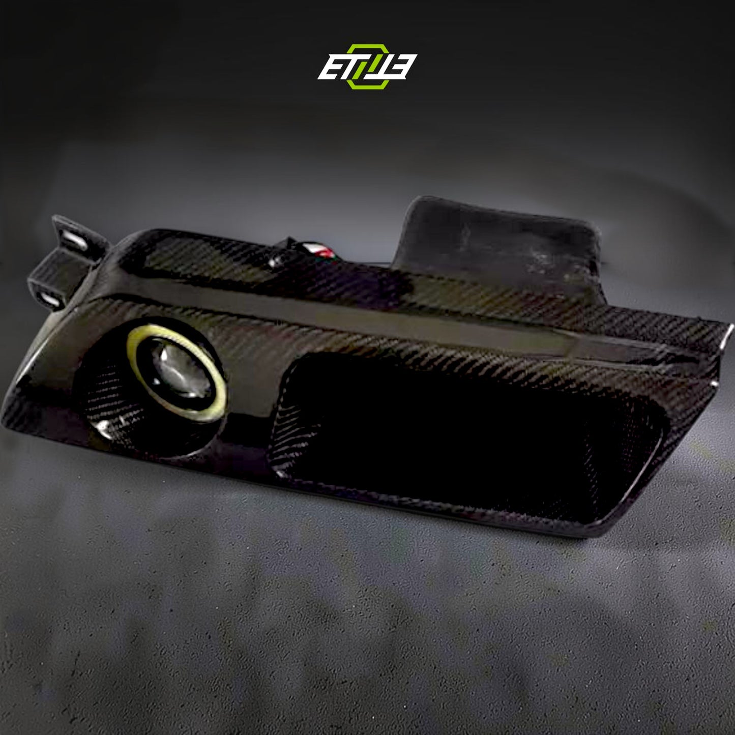 R32 Gts GTR Lhs Full Carbon Fiber Headlamp Air Intake W. Lamp