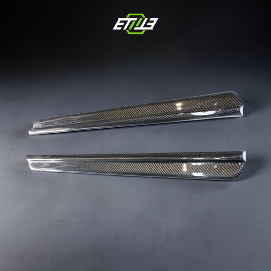 R33 GTR GTS Door Sill Interior Cover Trim 2Pcs - Photo 1