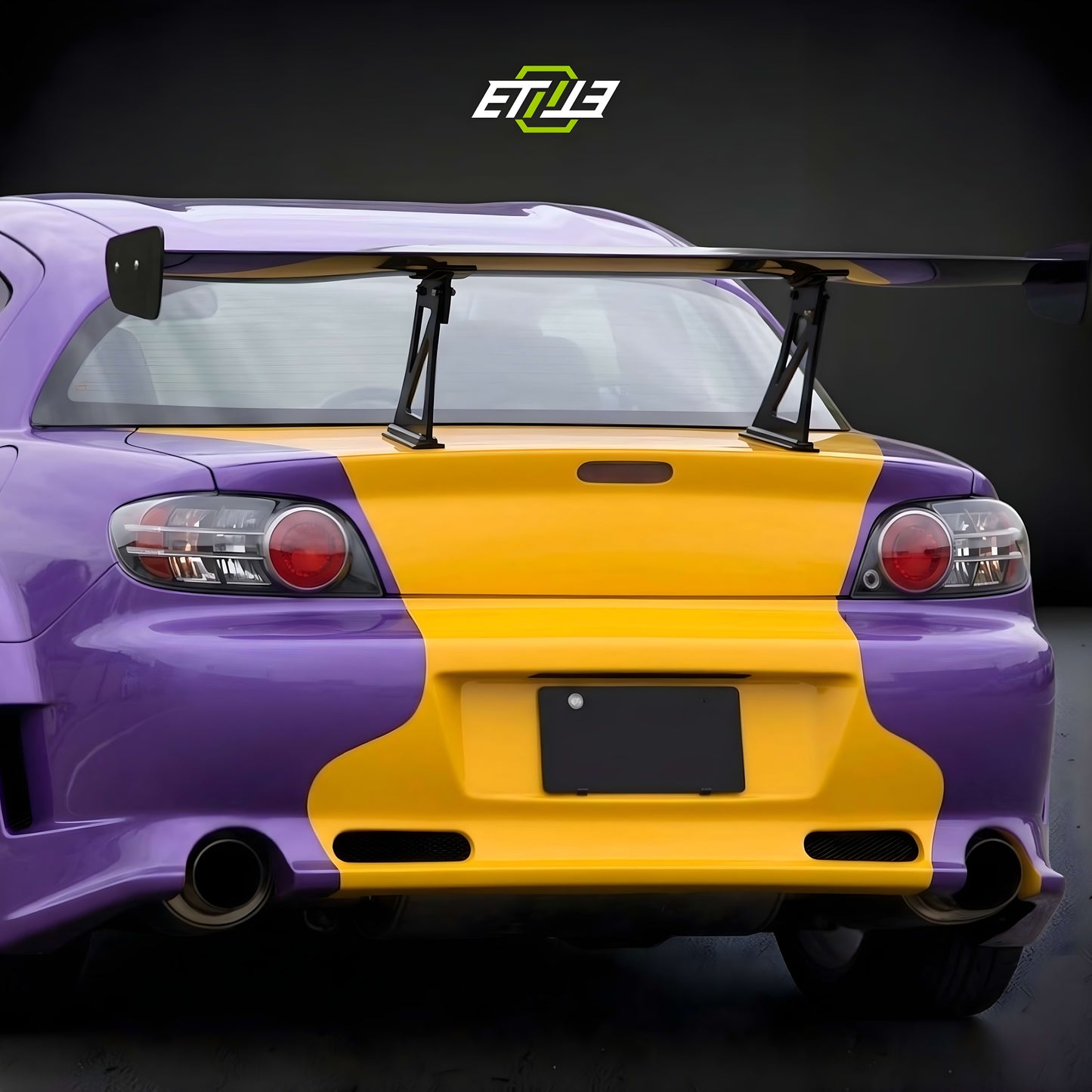 RX8 SE3P VTX1 Style Rear Bumper