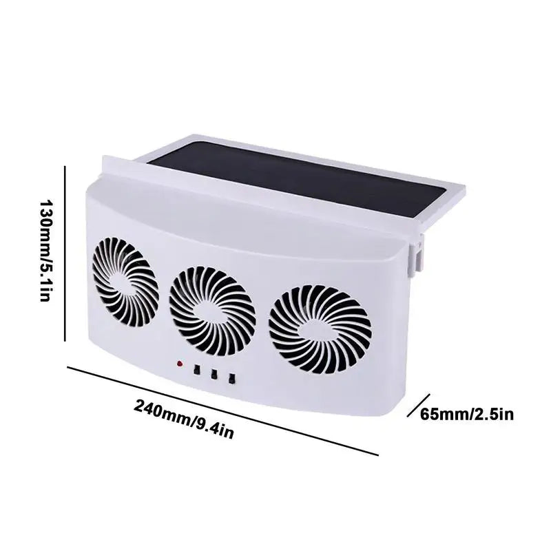 Solar Powered Window Fan