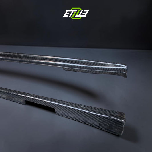 Skyline R34 GTT Z-Tune Side Skirt Extensions / Skyline R34 GTT 2D GTR Conversion Side Skirt Extensions (2pcs) - Photo 2