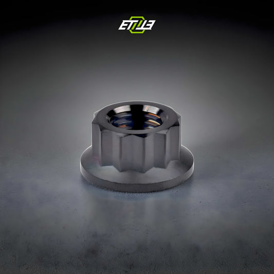 Titanium 12 Point Nut