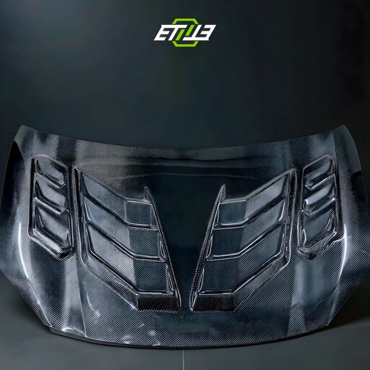 Toyota GR86 Carbon Fiber Lambo Euro Vented Hood