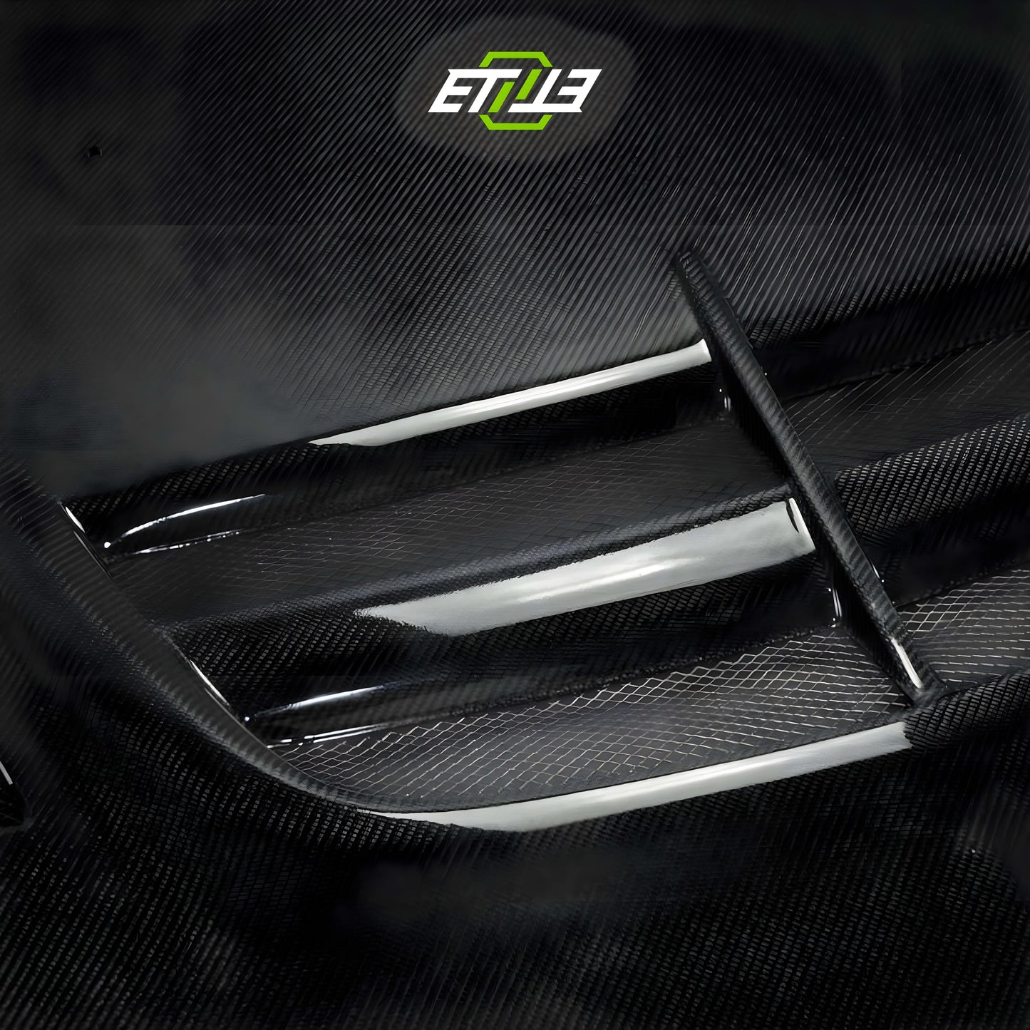 VTX Cyber Evo-Style Carbon Fiber Hood – Mitsubishi Evo 8/9