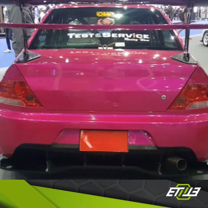 ETi Evo 8/9 Carbon Fiber Time Attack Voltex Rear Bumper Diffuser