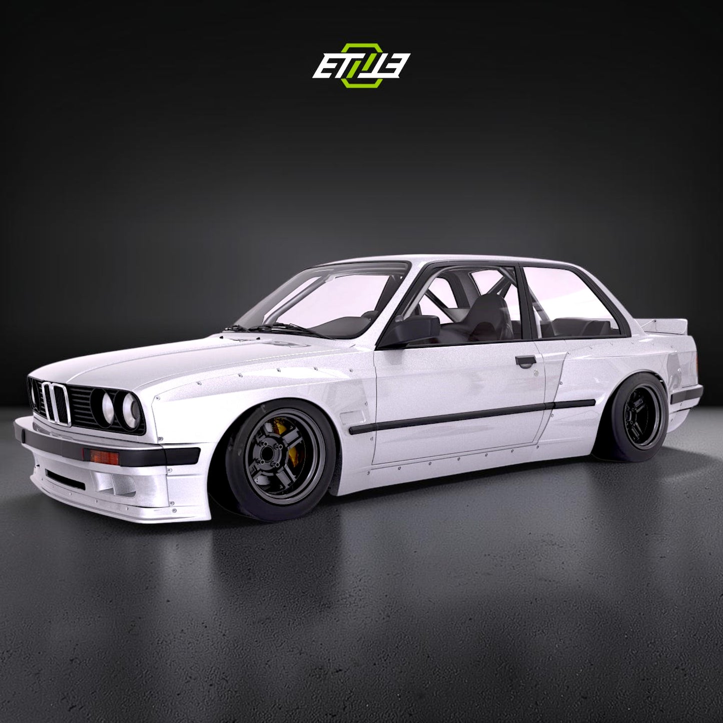 BMW E30 2-Door Pandem Wide Body Kit