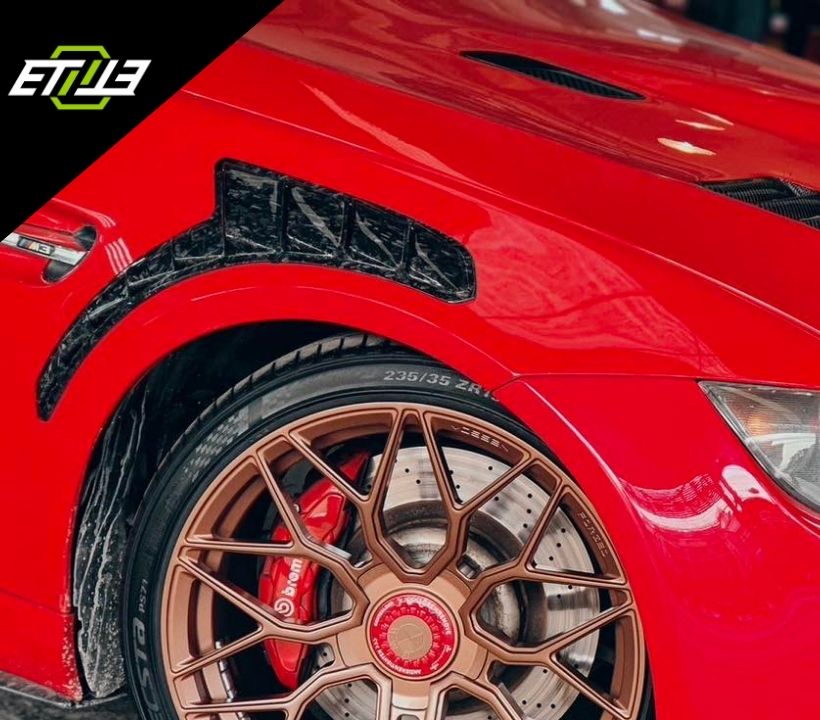 ETi BMW M3 E92 / E93 Front Fender Vents - Elite Ti