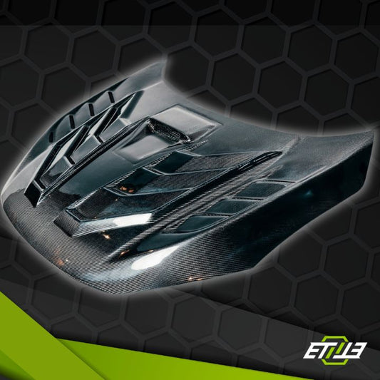 ETi Honda Civic FK Type R Lambo V2 Style Hood - Elite Ti