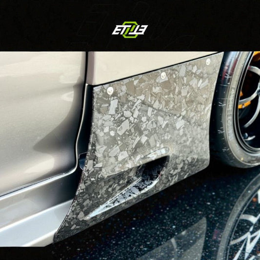 ETi Mazda RX - 7 Amemiya RE GT Style Front Fender Wing Add - on - Elite Ti