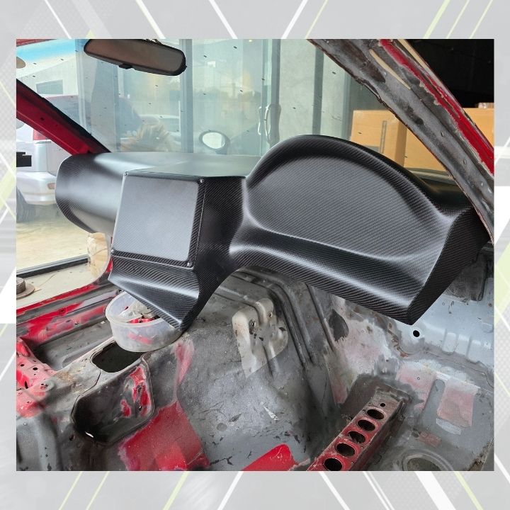 ETi Mazda RX - 7 FD3S Carbon Fiber Race Dash - Elite Ti