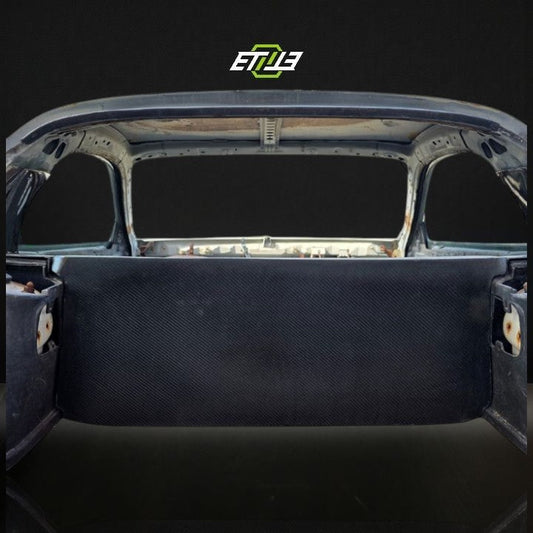 ETi Mazda RX - 7 (FD3S) Dry Carbon Rear Seat and Bin Delete Kit - Elite Ti