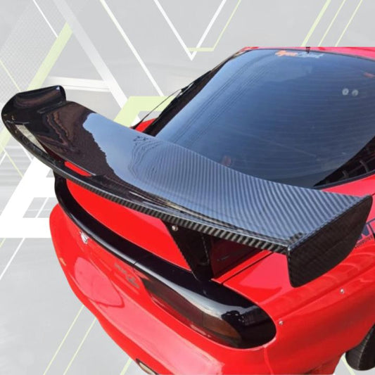 ETi Mazda RX7 Full Vacuum Carbon GT Wing - Elite Ti