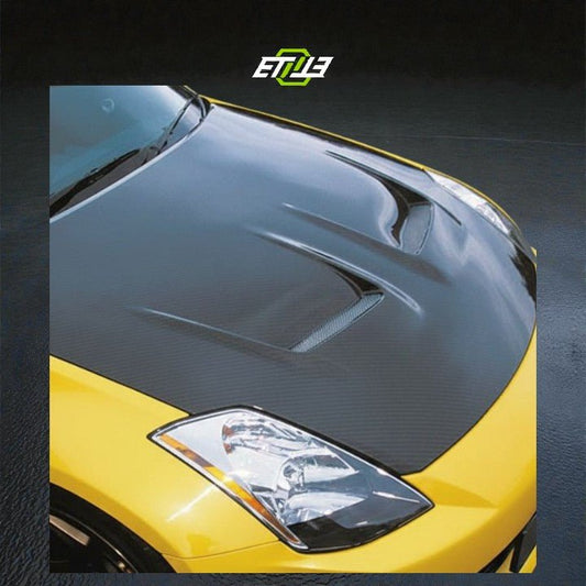ETi Nissan 350Z ings Style Hood - Elite Ti