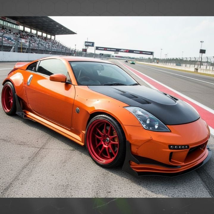 ETi Nissan 350Z Seido Front Diffuser - Elite Ti