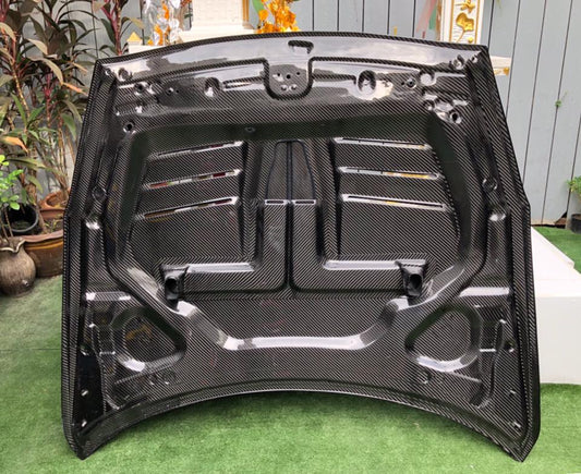 ETi Nissan R35 Dry Carbon Hood - Elite Ti