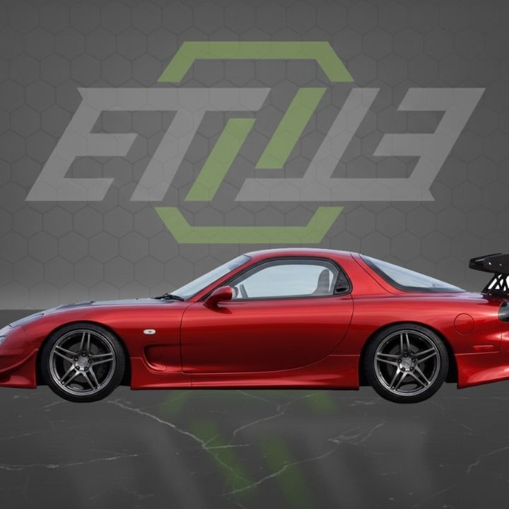 ETi RX - 7 FD3S VRTX Style Side Skirts - Elite Ti