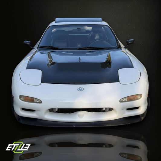ETi RX - 7 V8 MS Style Hood - Elite Ti