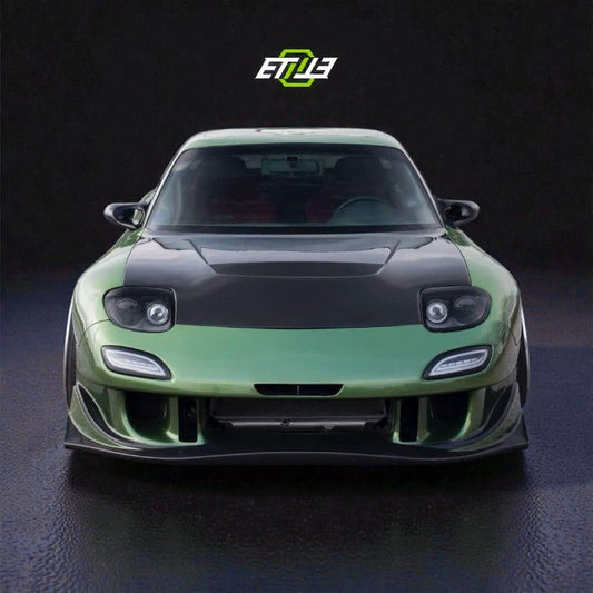 ETi RX7 Suzuka Style Carbon Hood - Elite Ti
