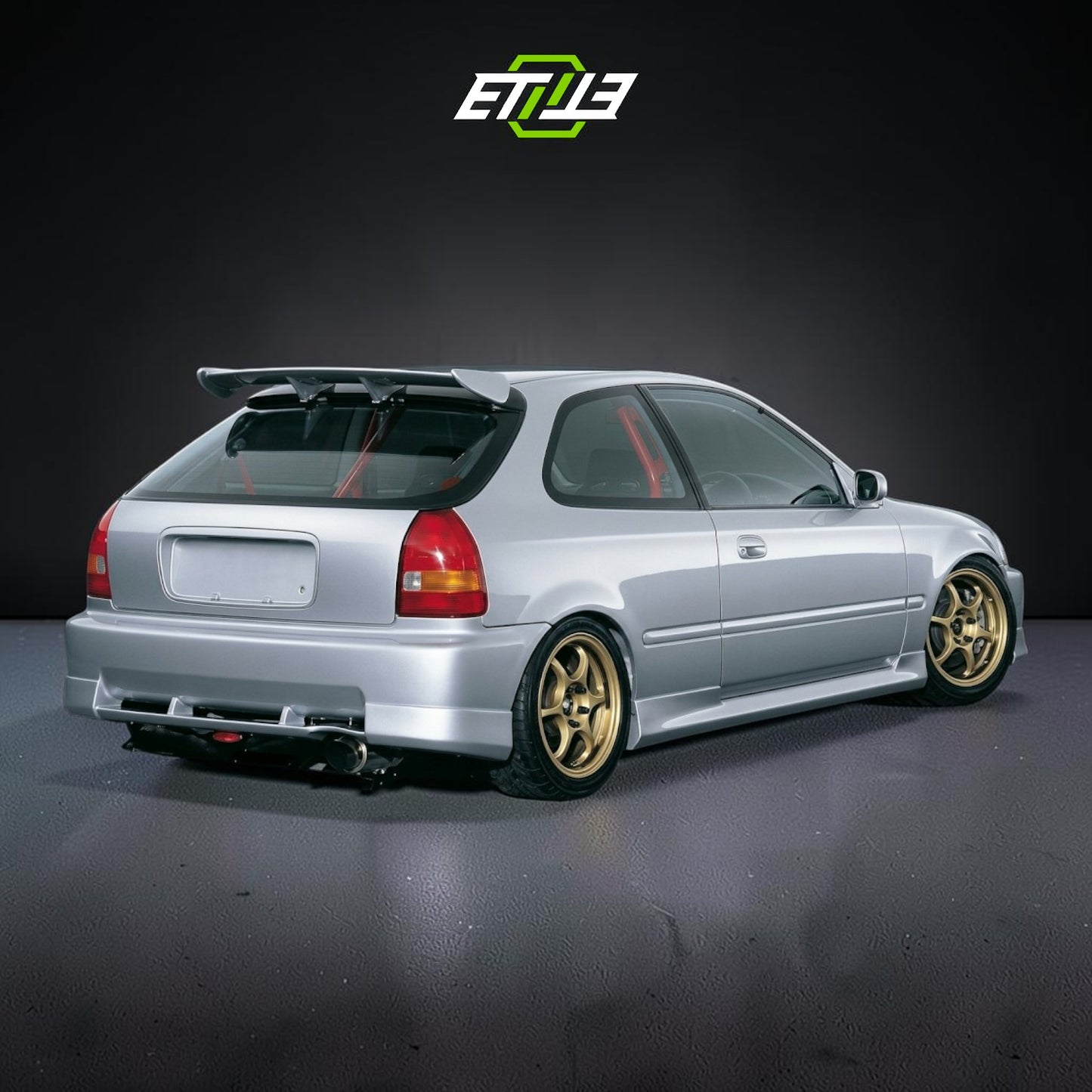 Honda Civic EK Big Eye 99 C-West Style Body Kit