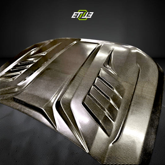 ETi T7 Ford Ranger Vented Carbon Fiber Hood