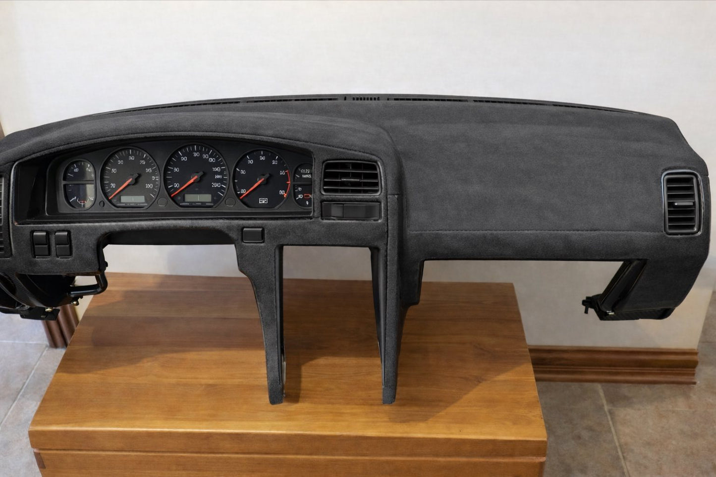 MK3 Dashboard High - Tensile Fiberglass Dash Covered in Alcantara - Elite Ti